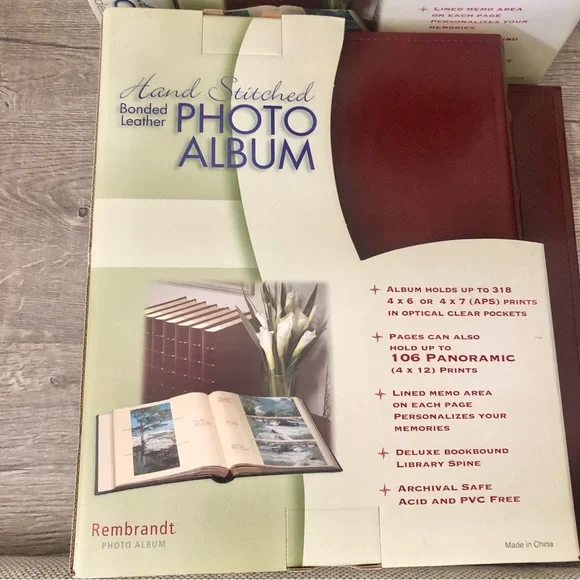 Leather Bound Photo Album - Picture 2 of 4